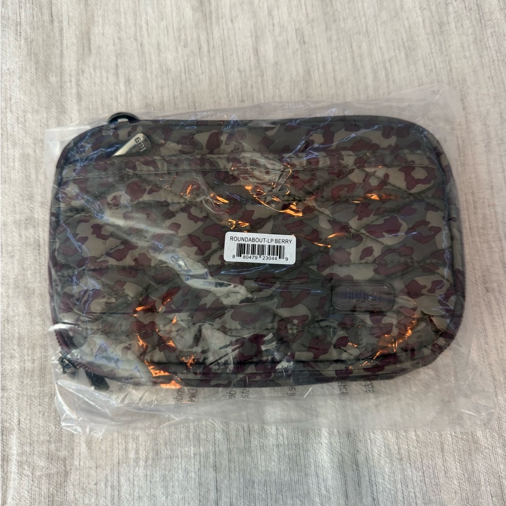 NEW Lug Camo Roundabout Crossbody convertible Bag